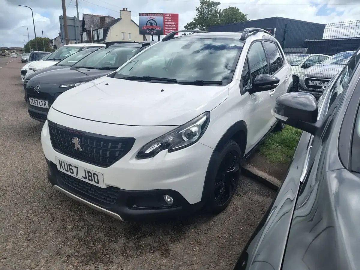 Used Peugeot 2008 GT-line 2017 White SUV