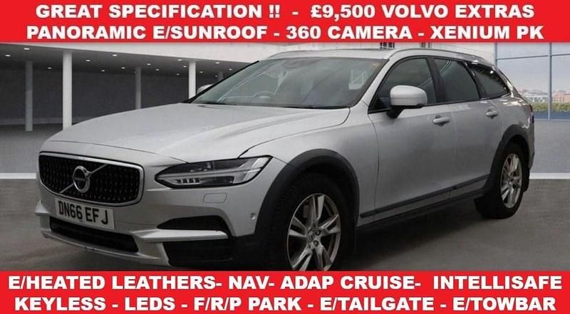 Silver Used 2017 Volvo V90 CC Estate | £13,990 (A bit pricey) - Image 1/4