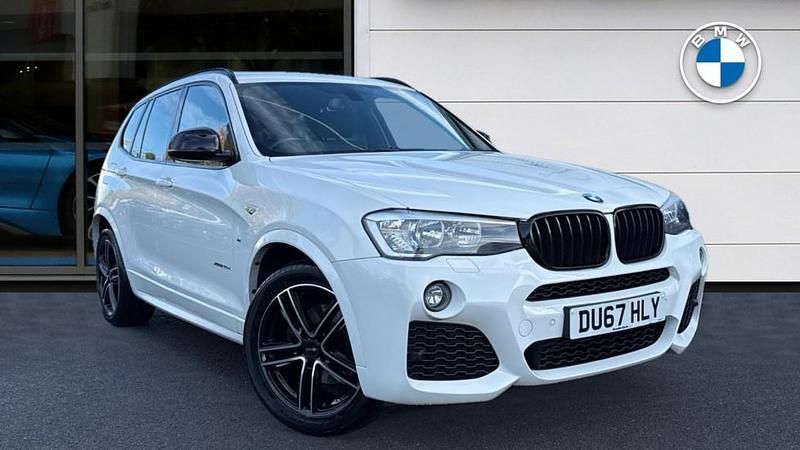 White Used 2017 BMW X3 M Sport SUV | £17,694 (Fair price) - Image 1/4