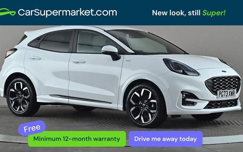 Used Ford Puma ST-Line X 155 HP (114 kW) 2023 White SUV