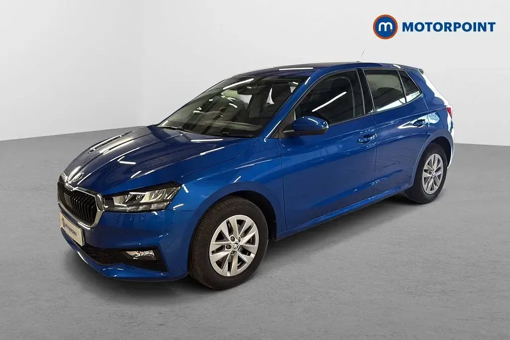 Used Skoda Fabia Comfort 110 HP (80 kW) 2023 Blue Hatchback