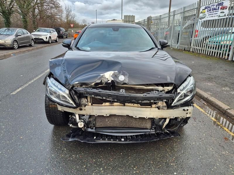Used Mercedes C250 AMG line 2016 Black Coupe