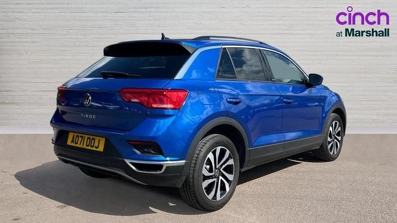Used VW T-Roc Active 150 HP (110 kW) 2021 Blue SUV