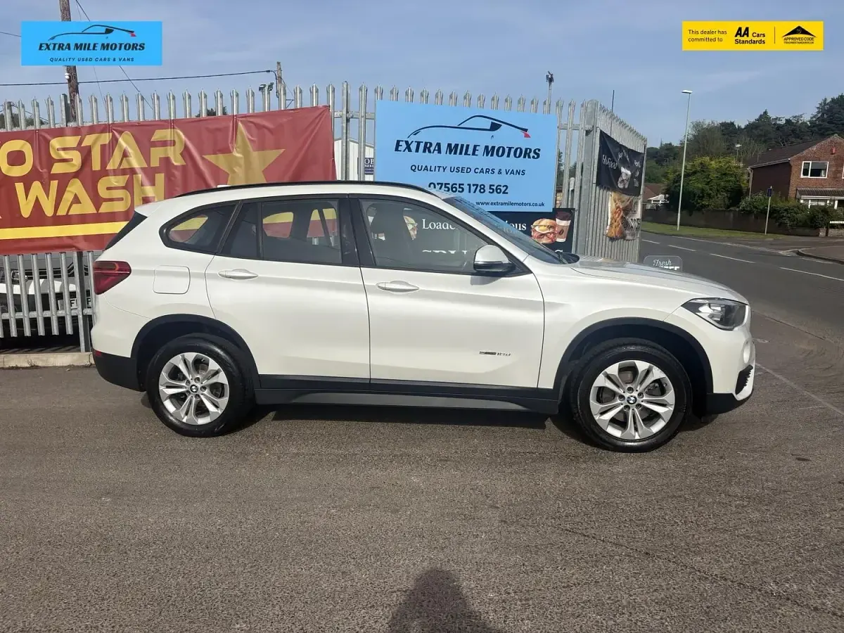 Used BMW X1 Impressive 150 HP (110 kW) 2017 White SUV
