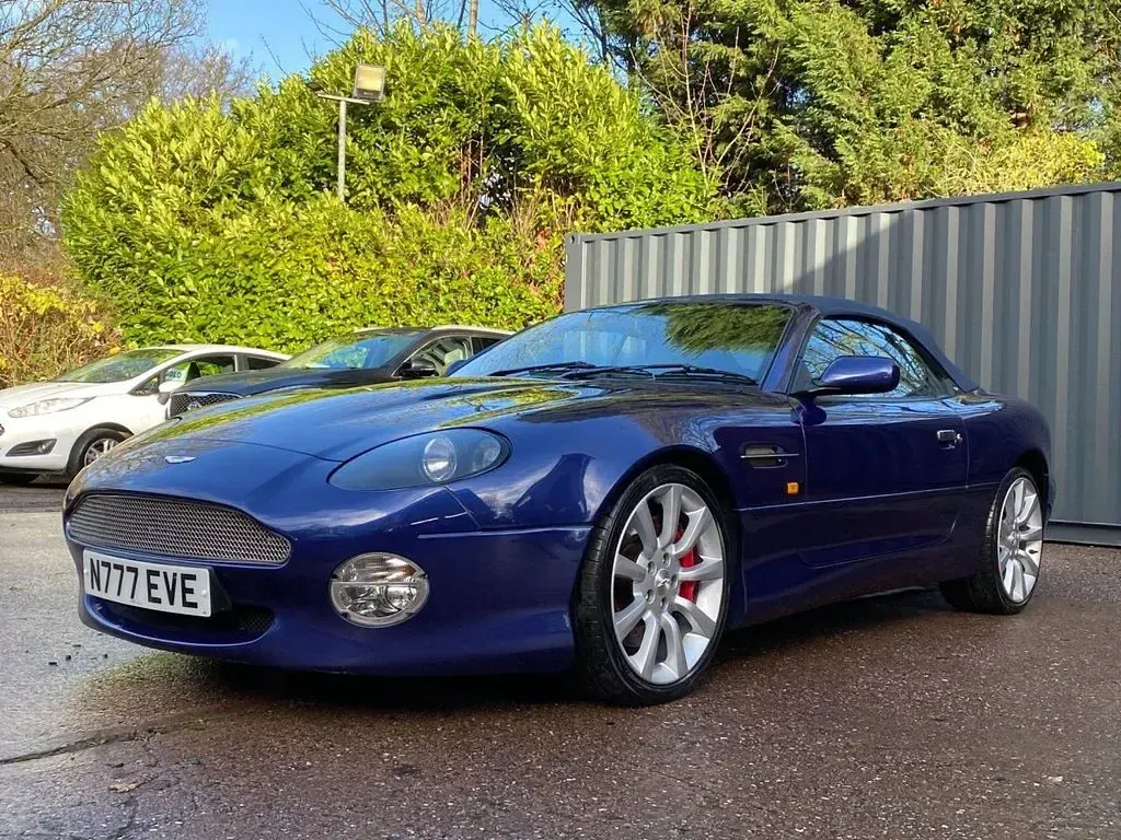 Used Aston Martin DB7 420 HP (308 kW) 2002 Blue Coupe