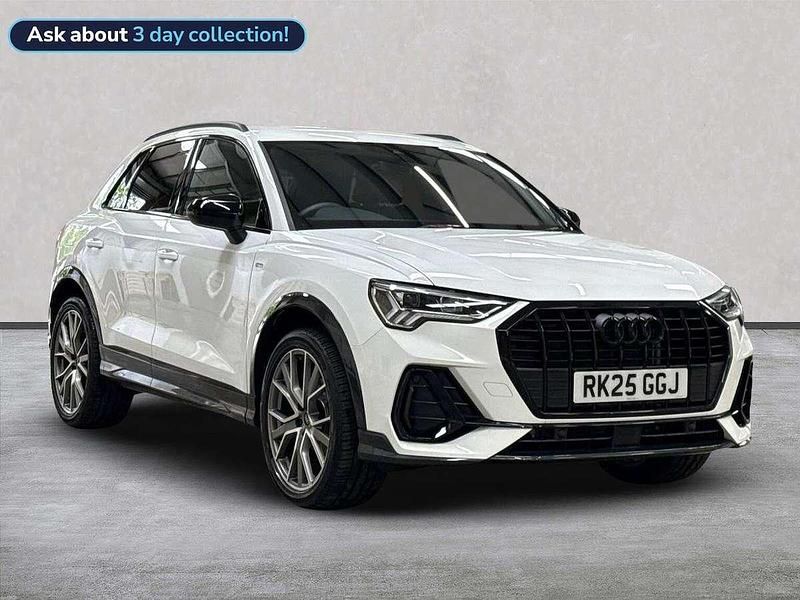 White Used 2025 Audi Q3 Black Edition SUV | £35,670 (Fair price) - Image 1/4