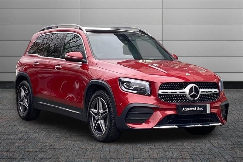 Used Mercedes GLB220 AMG line 190 HP (139 kW) 2022 Red SUV
