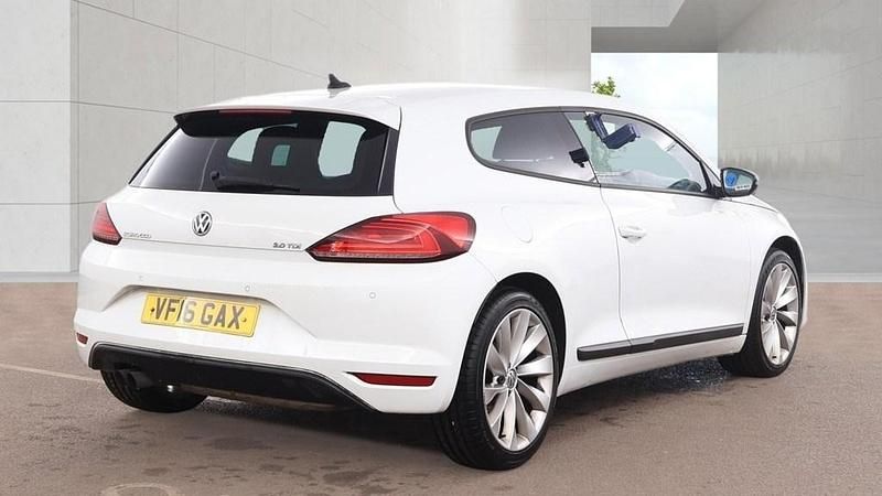Begagnad VW Scirocco GT 2016 Vit Sportkupé