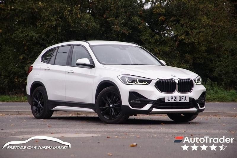 White Used 2021 BMW X1 Sport Line SUV | £17,199 (Fair price) - Image 1/4