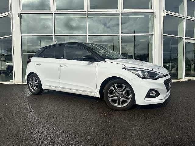 White Used 2019 Hyundai i20 Hatchback | £10,995 (Fair price) - Image 1/4