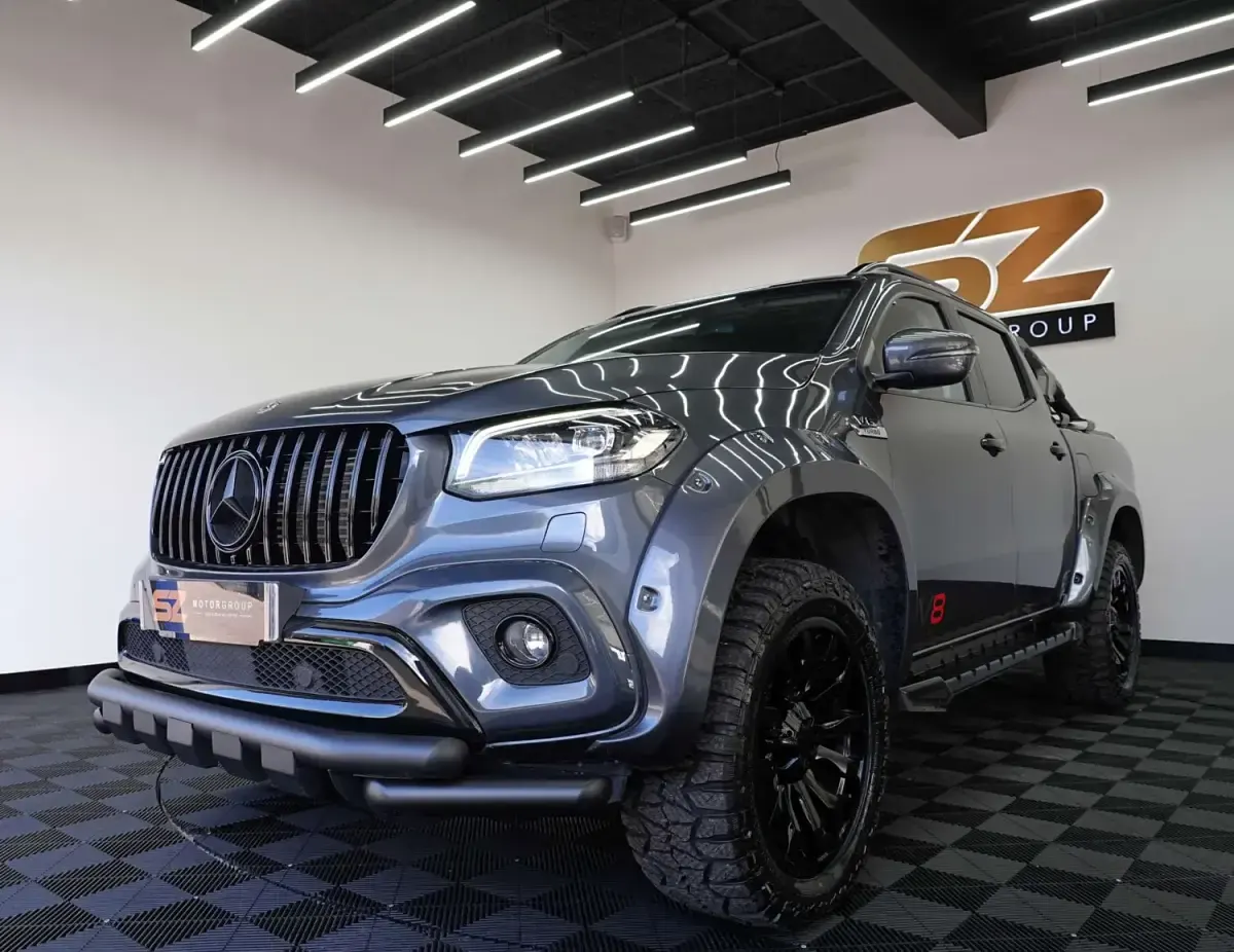 Używany Mercedes X350 2018 Szary Pickup