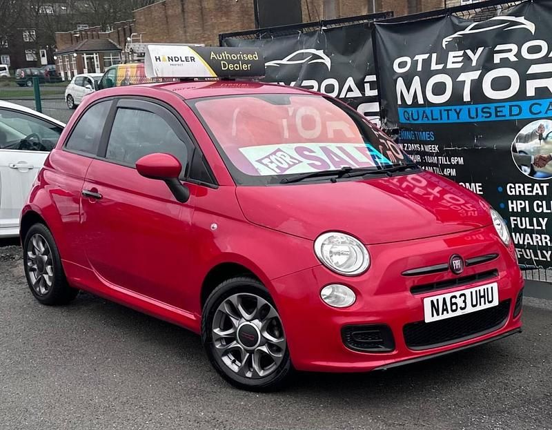 Used Fiat 500 S 69 HP (50 kW) 2013 Red Hatchback