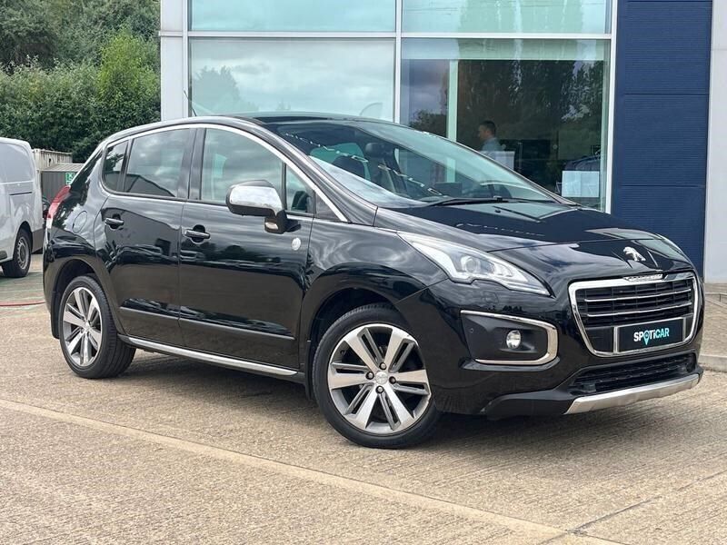 Black Used 2015 Peugeot 3008 Crossway SUV | £6,595 (Fair price) - Image 1/4