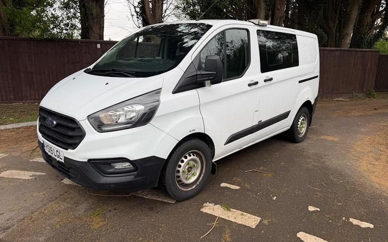 Gebraucht Ford Transit Custom 105 PS (77 kW) 2019 Weiß Van