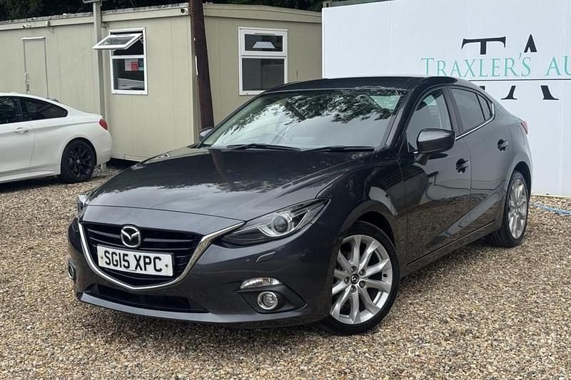 Grey Used 2015 Mazda 3 Inclusive Sedan | £8,700 (Fair price) - Image 1/1