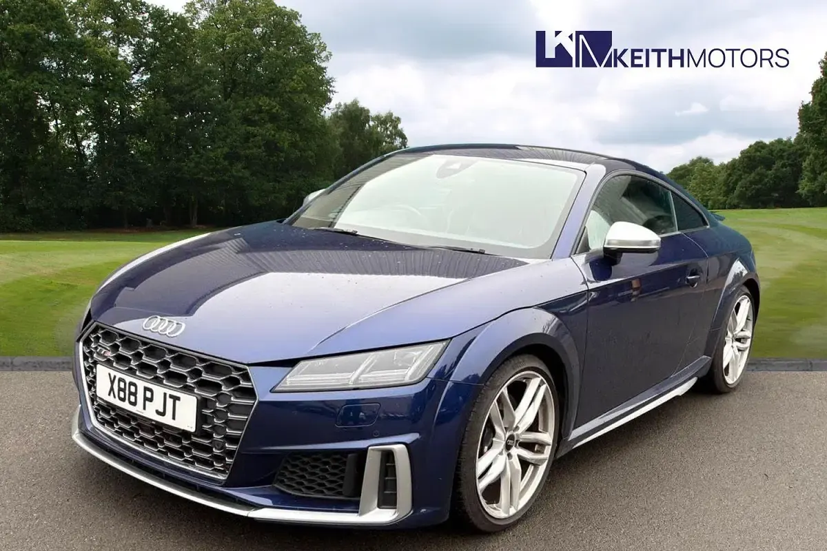 Used Audi TTS Comfort 2021 Blue Coupe