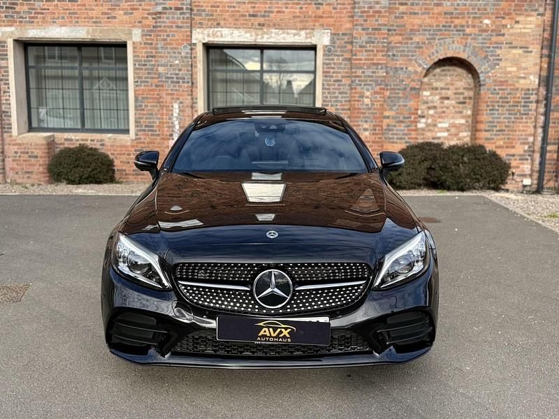 Used Mercedes C300 AMG line 258 HP (189 kW) 2023 Black Coupe