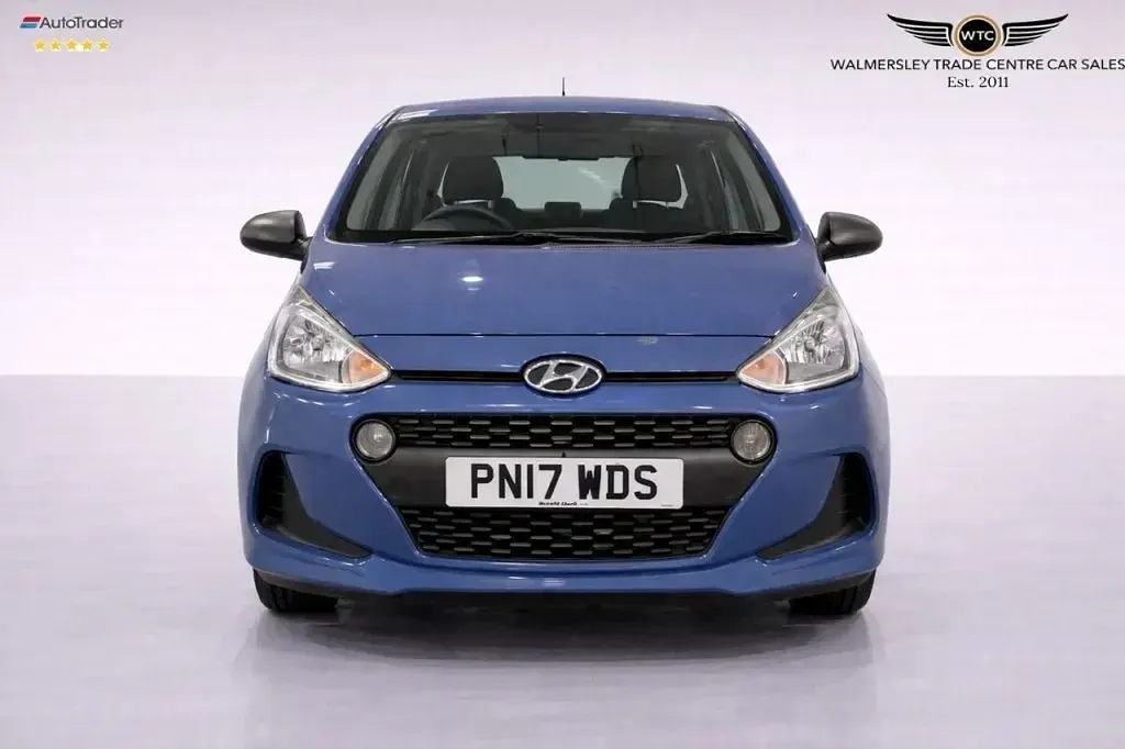 Używany Hyundai i10 66 KM (48 kW) 2017 Niebieski Hatchback