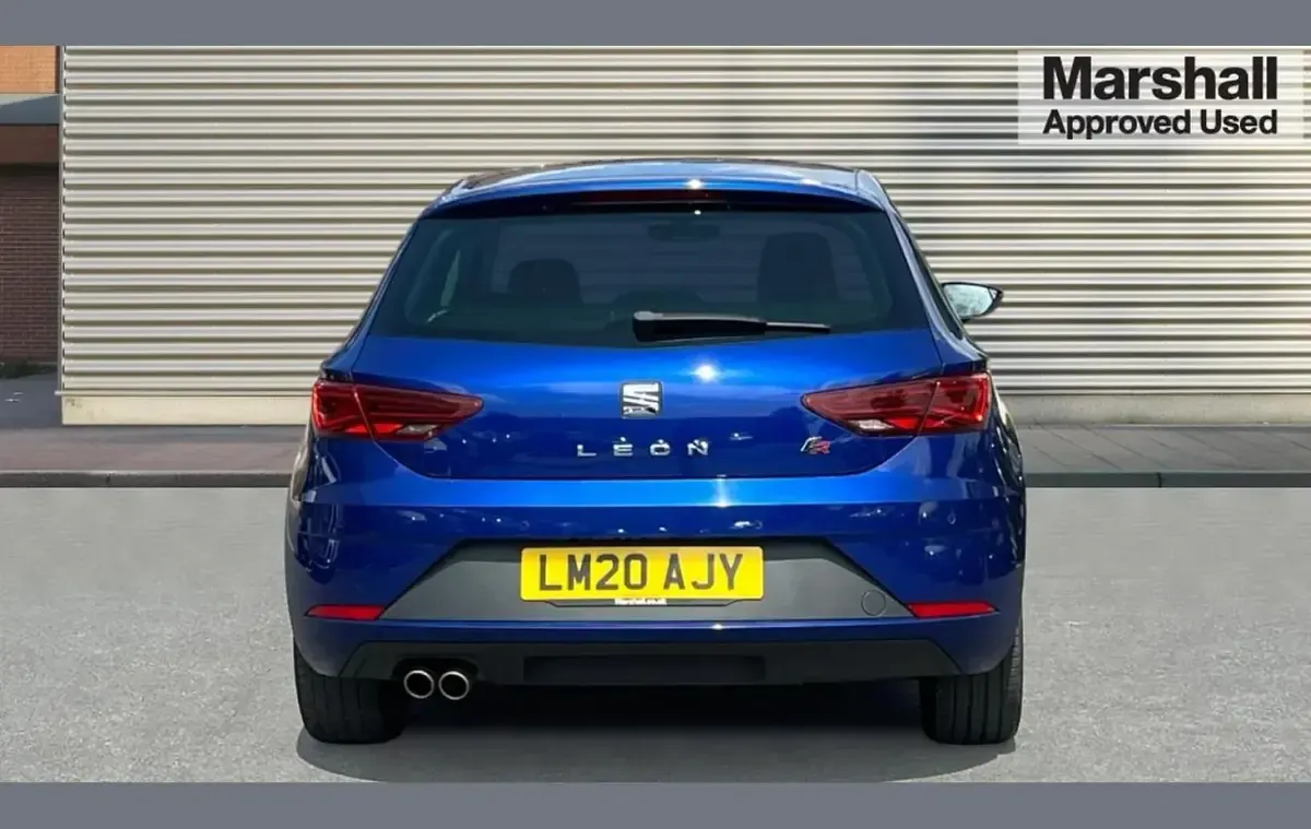 Used Seat Leon FR 147 HP (108 kW) 2020 Blue Hatchback
