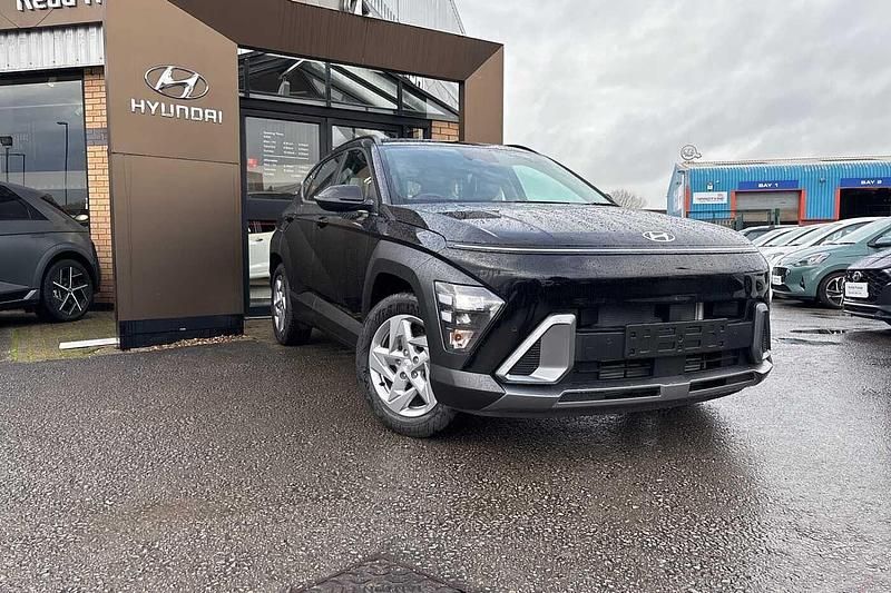 Black New 2025 Hyundai Kona Advanced SUV | £23,498 (Fair price) - Image 1/4