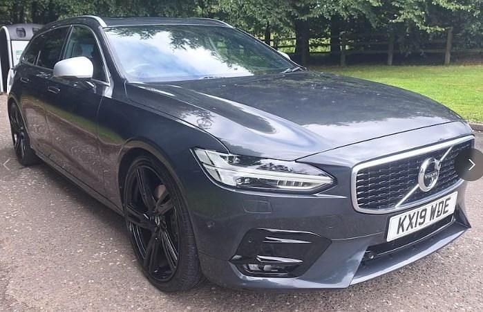 Grey Used 2019 Volvo V90 R-Design Pro Estate | £25,599 - Image 1/1