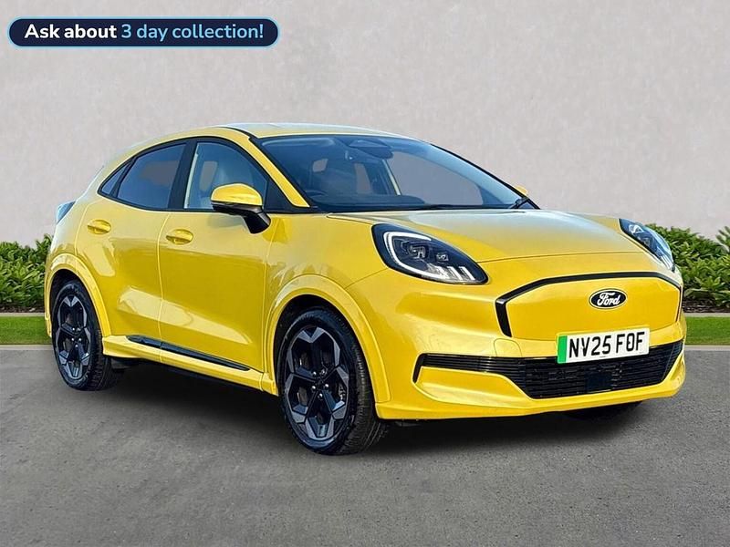 Yellow Used 2025 Ford Puma Gen-E Premium SUV | £23,999 (Fair price) - Image 1/4