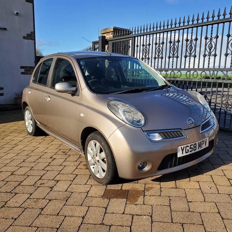 Used Nissan Micra 79 HP (58 kW) 2008 Beige Hatchback