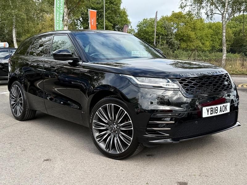 Black Used 2018 Land Rover Range Rover Velar R-Dynamic SUV | £21,995 (A bit pricey) - Image 1/4