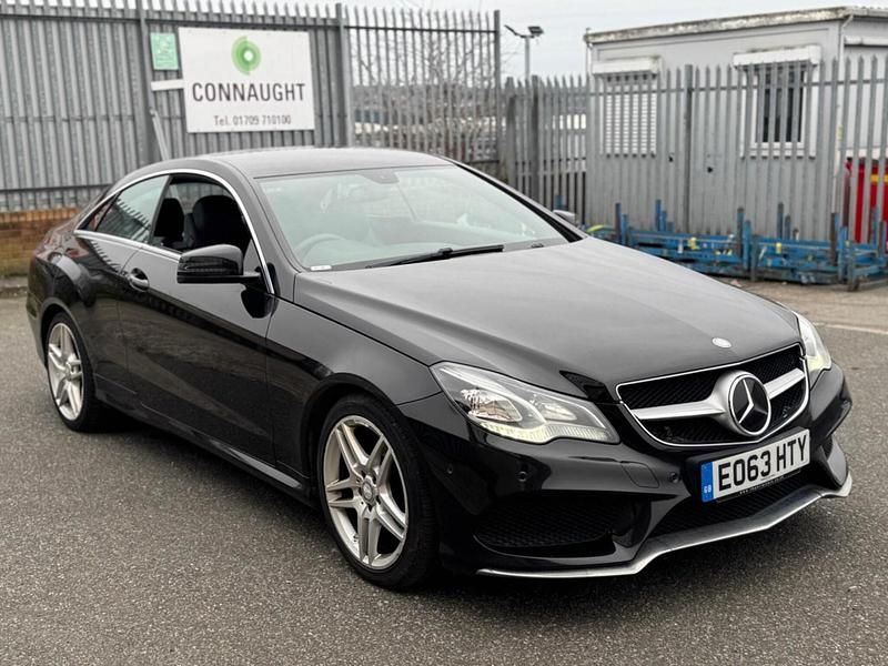 Used Mercedes E220 AMG 170 HP (125 kW) 2013 Black Coupe