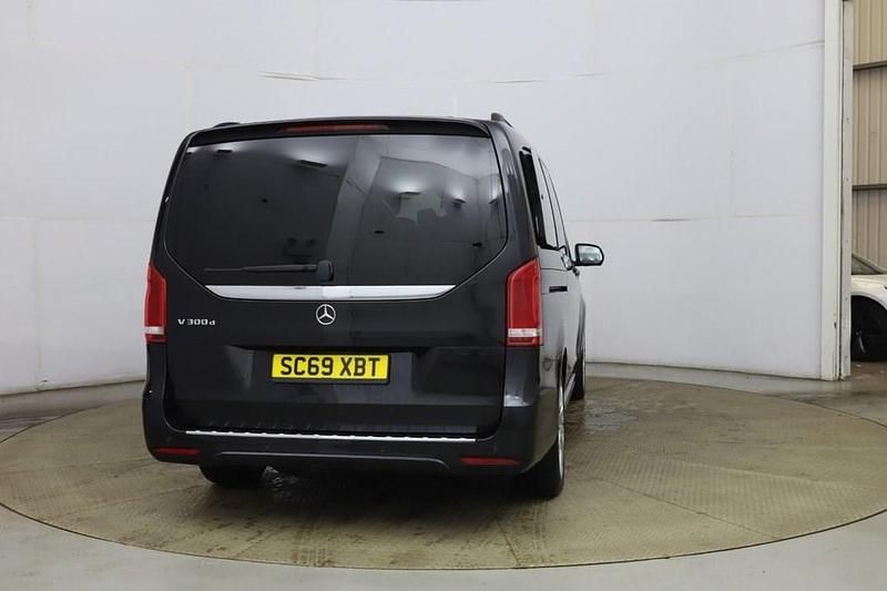 Used Mercedes V300 AMG line 239 HP (175 kW) 2019 Black MPV