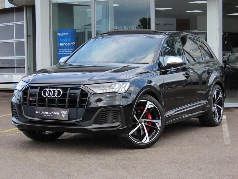Black Used 2020 Audi SQ7 Design SUV | £45,995 (Expensive) - Image 1/4