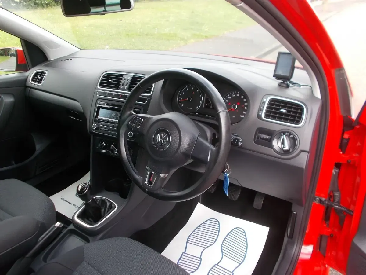 Used VW Polo Match 2013 Red Hatchback