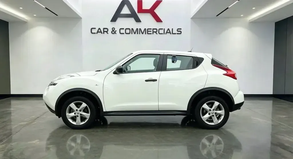 Used Nissan Juke Visia 117 HP (86 kW) 2012 White SUV