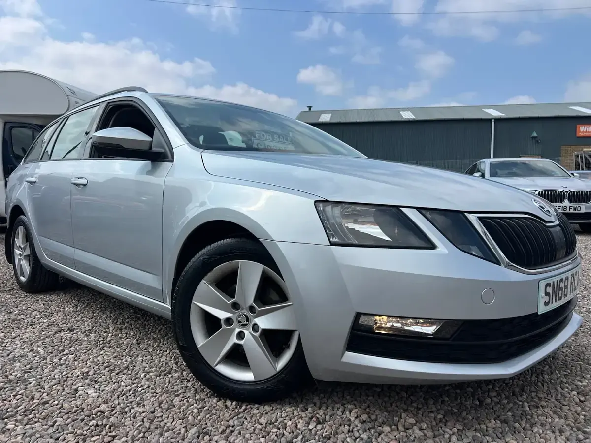 Used Skoda Octavia SE 115 HP (84 kW) 2019 Silver Estate