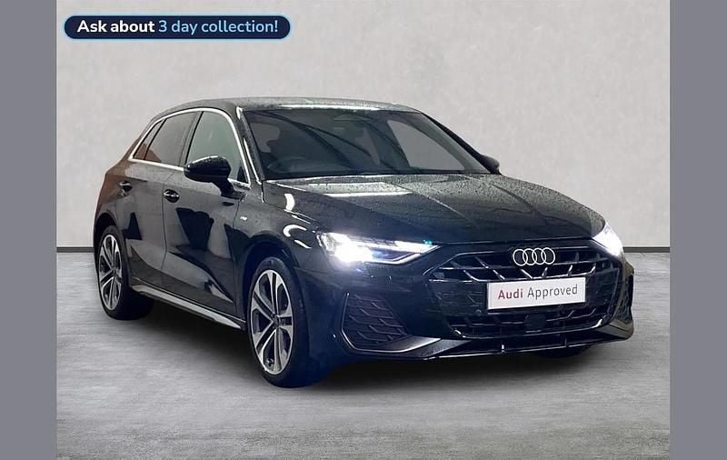 New Audi A3 e-tron S-Line 200 HP (147 kW) 2026 Black Hatchback