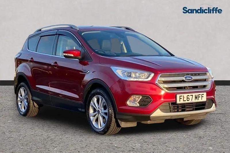 Red Used 2017 Ford Kuga Titanium SUV | £10,896 (Fair price) - Image 1/4