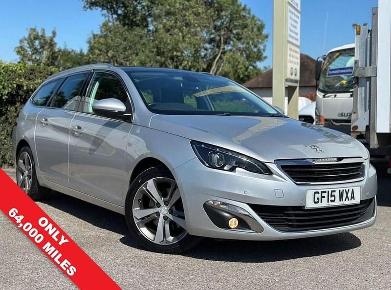 Silver Used 2015 Peugeot 308 Allure Hatchback | £5,995 (Fair price) - Image 1/4