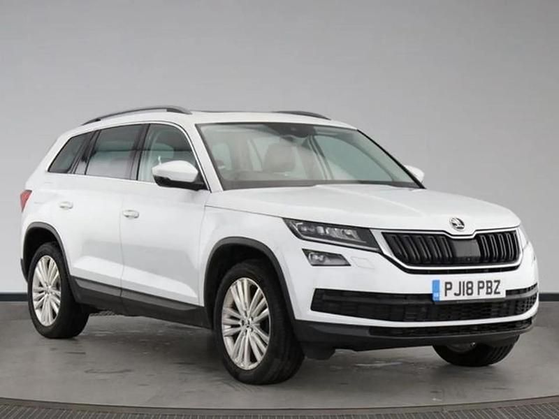 White Used 2018 Skoda Kodiaq SE L SUV | £20,399 (Fair price) - Image 1/1