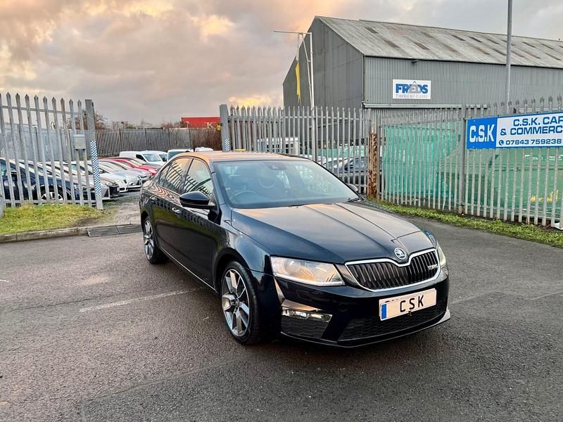 Used Skoda Octavia vRS 2014 Black Hatchback