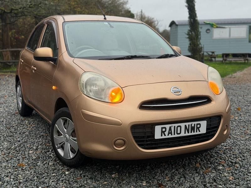 Used Nissan Micra Acenta 2010 Gold Hatchback