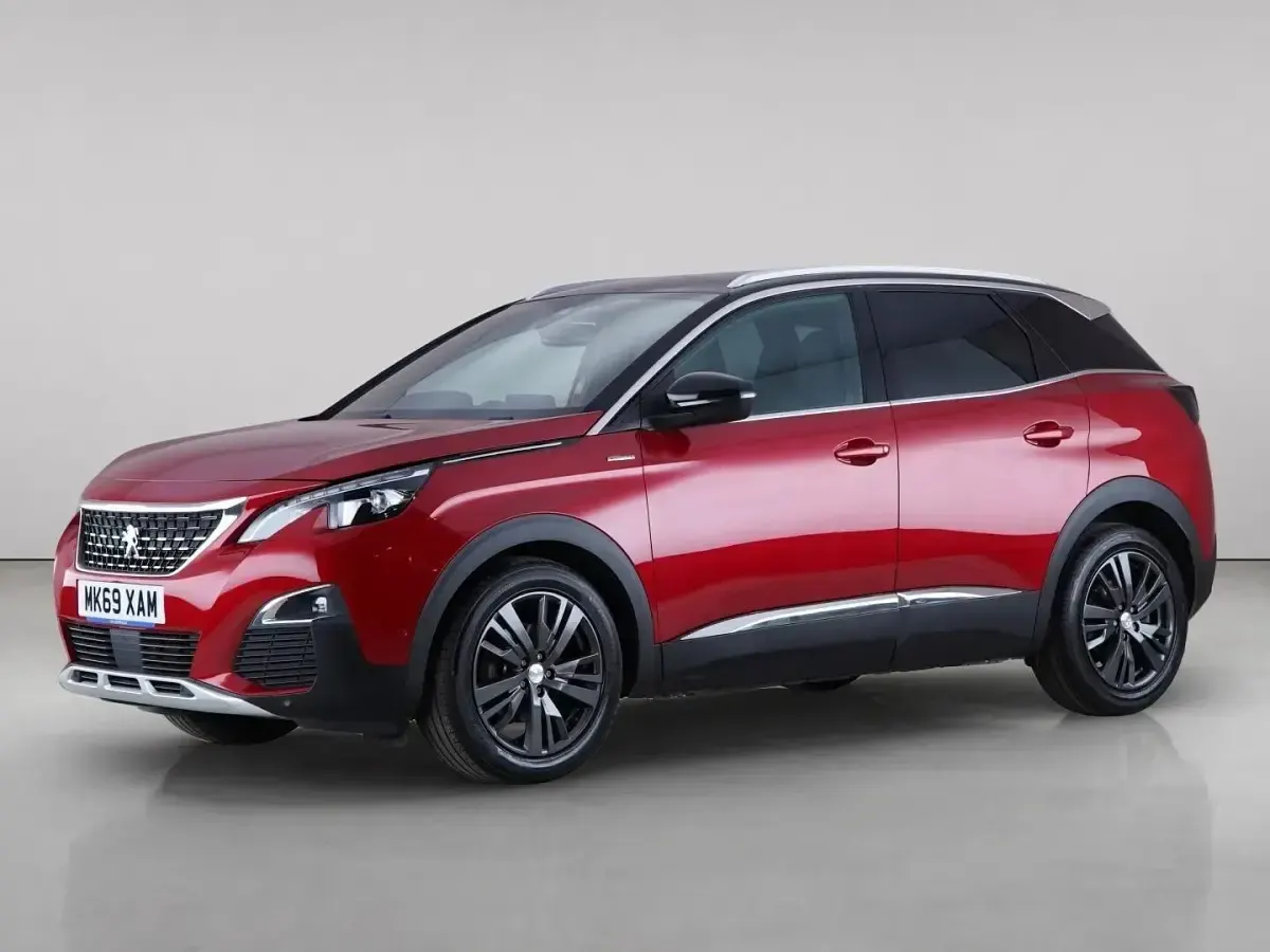 Used Peugeot 3008 GT-line 131 HP (96 kW) 2019 Red SUV