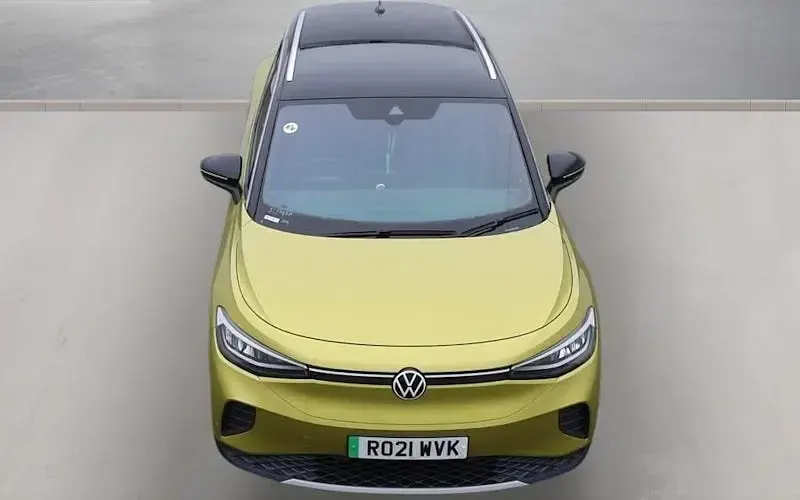 Used VW ID.4 Pro Performance 150 kW (204 HP) 2021 Yellow SUV
