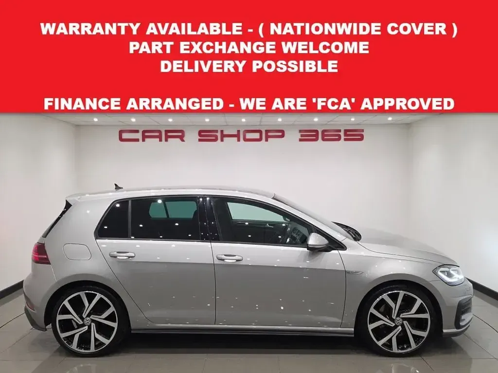 Used VW Golf VII GTD 184 HP (135 kW) 2019 Silver Hatchback
