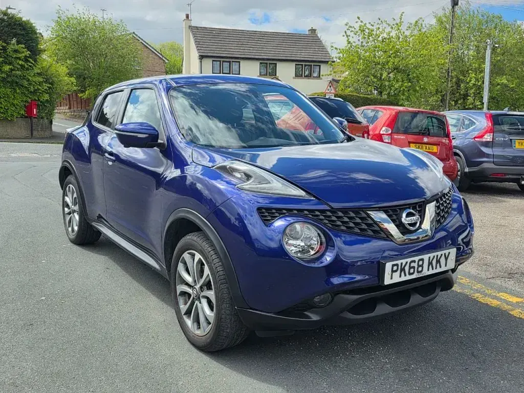 Used Nissan Juke Tekna 2018 Blue SUV