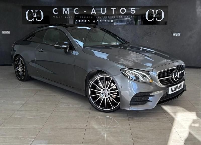 Used Mercedes E220 AMG Line Premium 2018 Grey Coupe