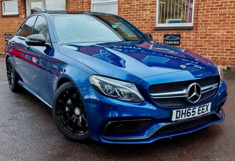 Used Mercedes C63 AMG Premium 2016 Blue Sedan