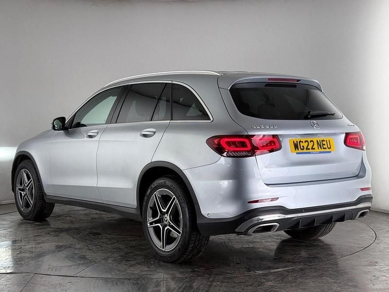 Used Mercedes GLC300e AMG line 2022 Silver SUV