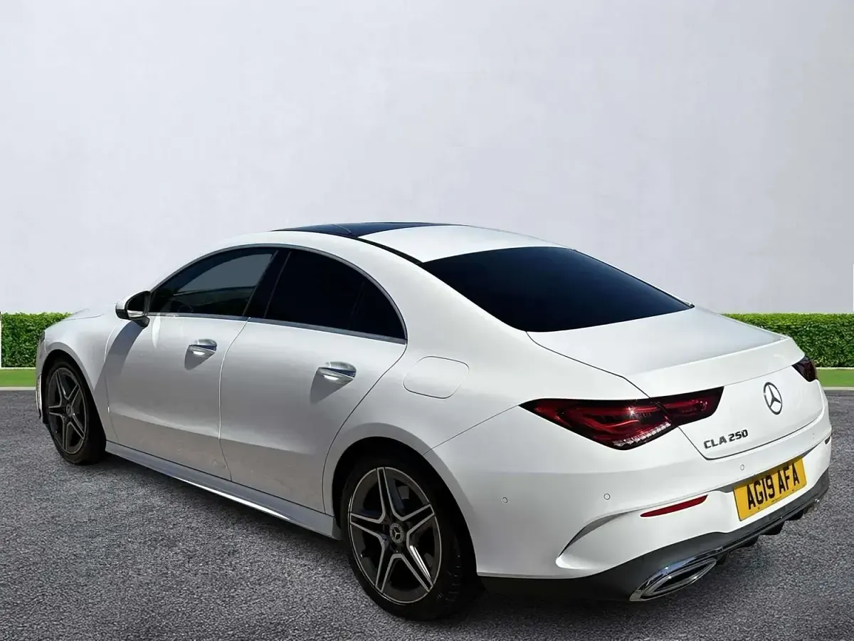 Used Mercedes CLA250 AMG Line Premium Plus 2019 White Coupe