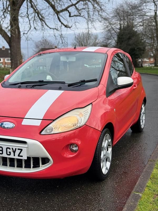 Used Ford Ka Zetec 2010 Red Hatchback