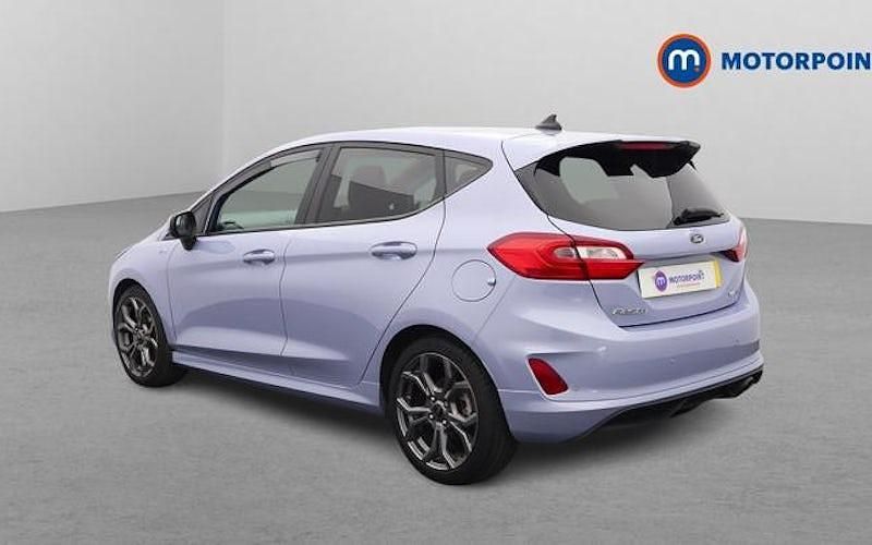 Used Ford Fiesta ST-Line 155 HP (114 kW) 2021 Blue Hatchback